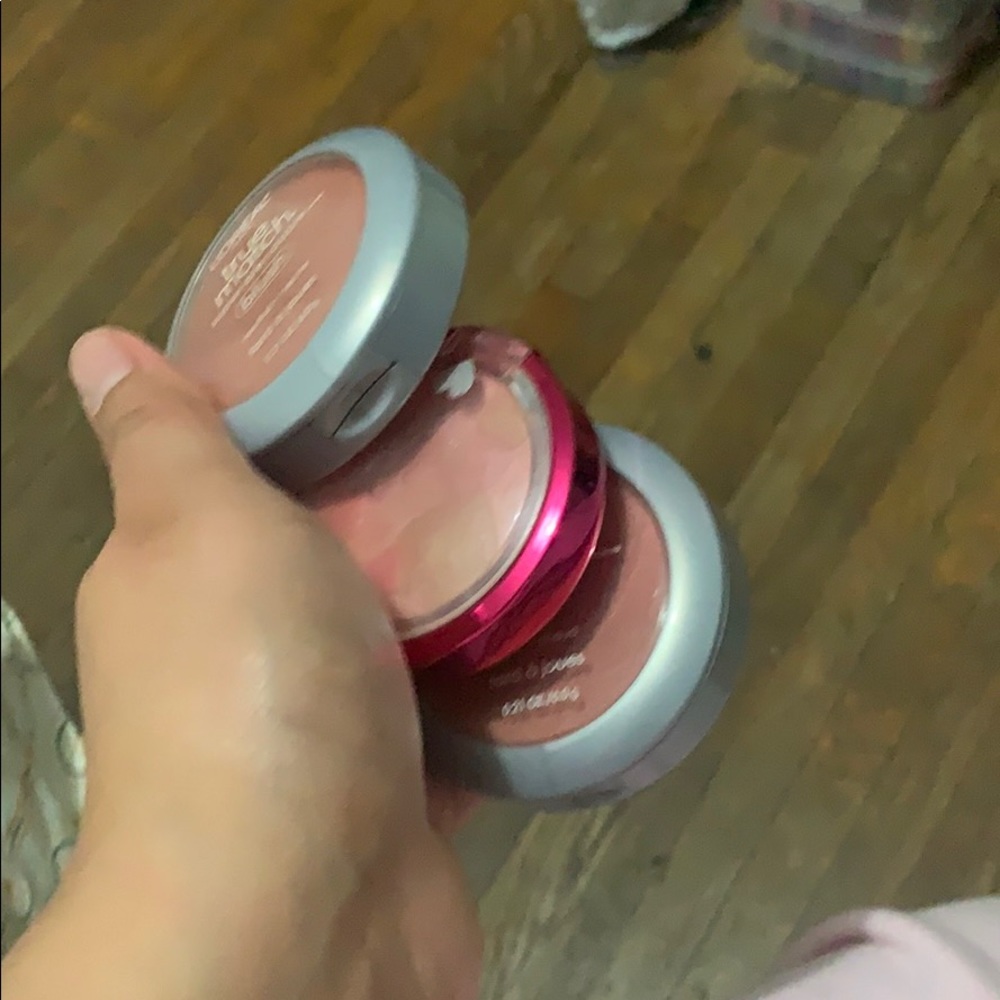 Three brushes